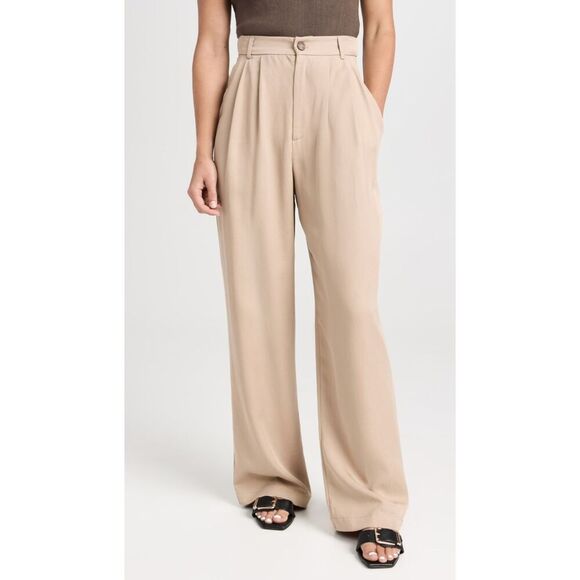 Reformation Pants - NWT Reformation Mason Trouser Pant Khaki Size 4